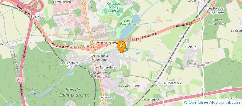 localisation de l'entreprise SCI RAGEL à NERCILLAC