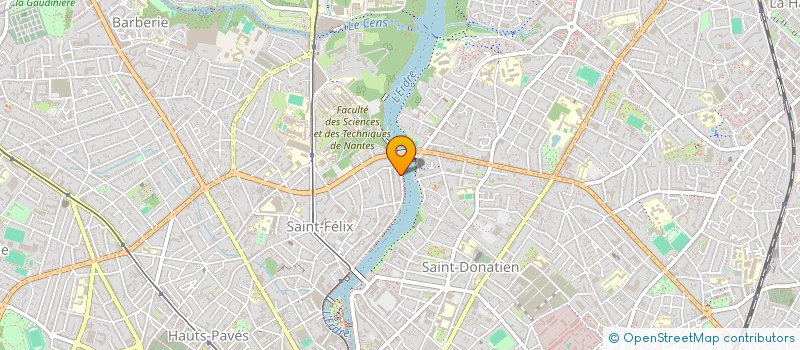 localisation de l'entreprise SCI RAGON à NANTES