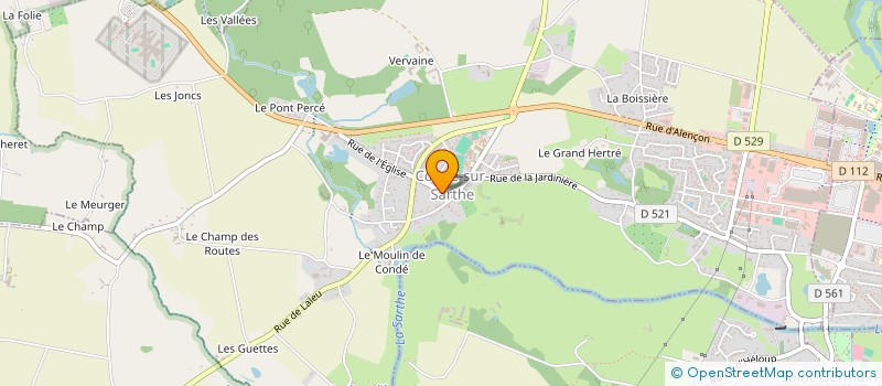 localisation de l'entreprise SCI RAGONDIN à SAINT-CENERI-LE-GEREI