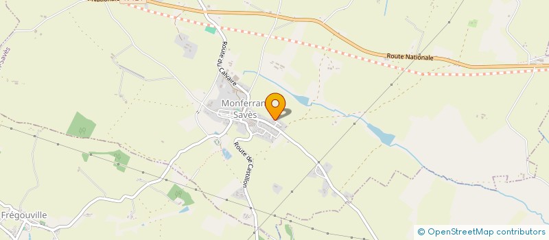 localisation de l'entreprise SCI RAGU  MONFERRAN-SAVES