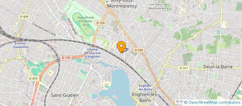 localisation de l'entreprise SCI RAGUIN à SOISY SS MONTMORENCY