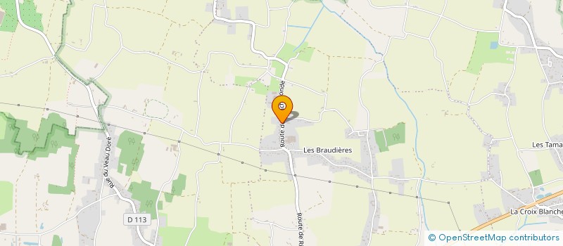 localisation de l'entreprise SCI RAGUIN  LOIRE-AUTHION