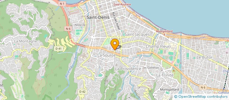 localisation de l'entreprise SCI RAHEEMEEA à SAINT-DENIS