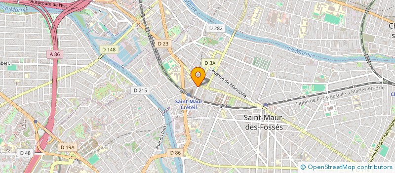 localisation de l'entreprise SCI RAHIMA à SAINT-MAUR-DES-FOSSES