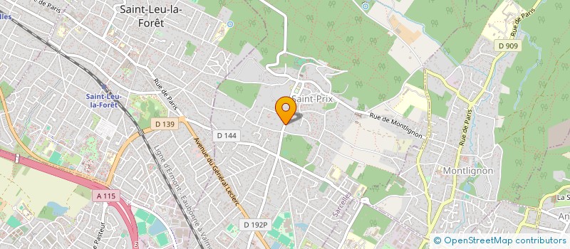 localisation de l'entreprise SCI RAHIMEH à SAINT-PRIX