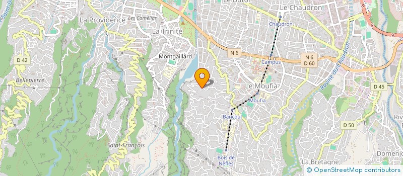 localisation de l'entreprise SCI RAHOELINA à SAINT-DENIS