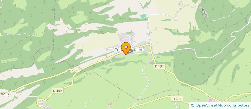 localisation de l'entreprise SCI RAIMA  COURTEFONTAINE