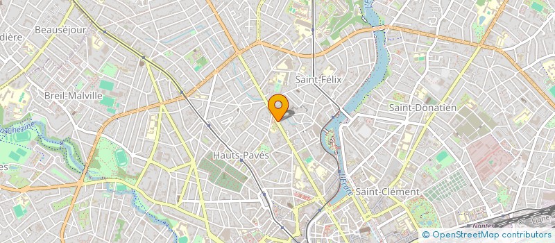 localisation de l'entreprise SCI RAIMI 124  NANTES