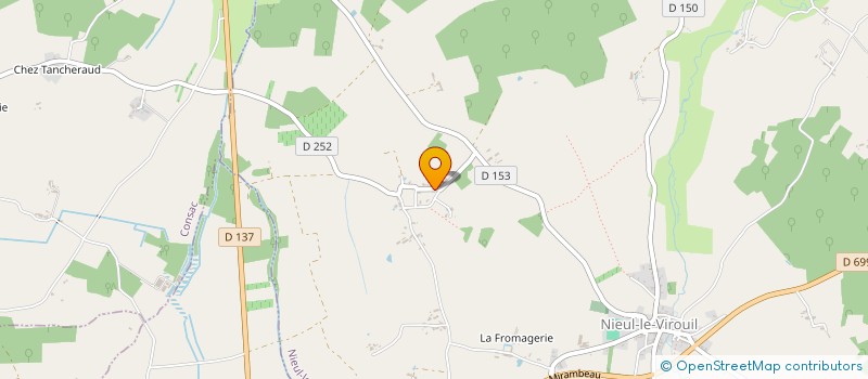 localisation de l'entreprise SCI RAIMON & FILS  NIEUL-LE-VIROUIL