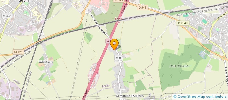 localisation de l'entreprise SCI RAIMOND  SECLIN