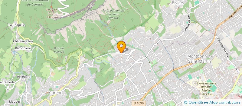 localisation de l'entreprise SCI RAINBOW  MEYLAN