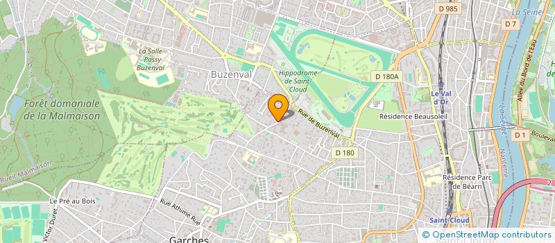 localisation de l'entreprise SCI RAINCY-RESISTANCE à GARCHES