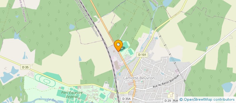 localisation de l'entreprise SCI RAINEAU-VAISSIERE  NOUAN-LE-FUZELIER