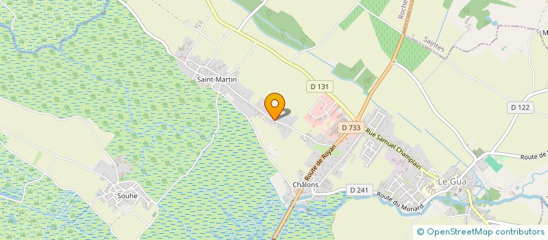 localisation de l'entreprise SCI RAISON  LE GUA