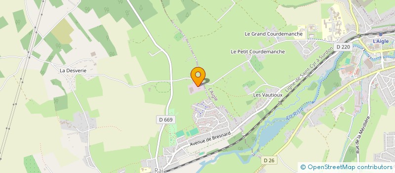 localisation de l'entreprise SCI RAISULTUB à RAI