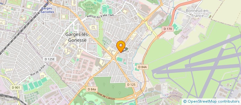 localisation de l'entreprise SCI RAJA à GARGES-LES-GONESSE