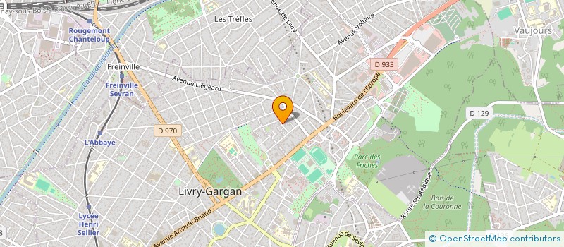 localisation de l'entreprise SCI RAJA à LIVRY-GARGAN