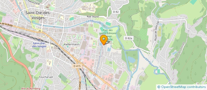 localisation de l'entreprise SCI RAJI  SAINTE-MARGUERITE