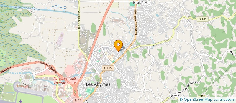 localisation de l'entreprise SCI RAJJAY à LES ABYMES