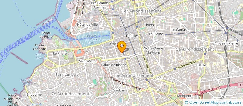 localisation de l'entreprise SCI RAJO à MARSEILLE
