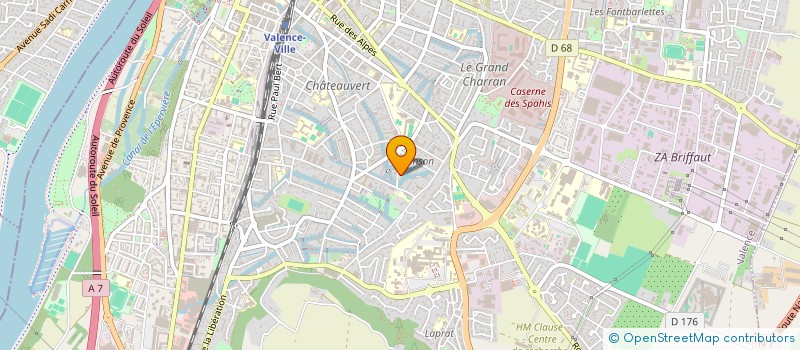 localisation de l'entreprise SCI RAJO à VALENCE