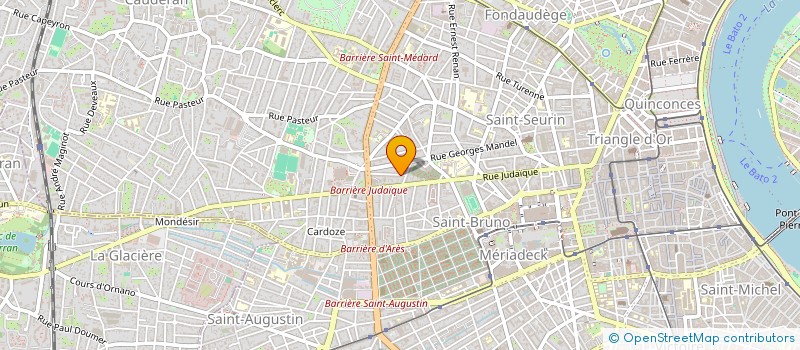 localisation de l'entreprise SCI RAJOE  BORDEAUX