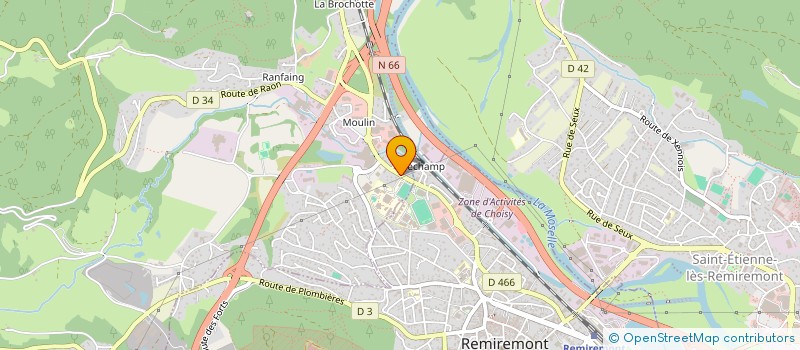 localisation de l'entreprise SCI RAKOSH  SAINT-NABORD