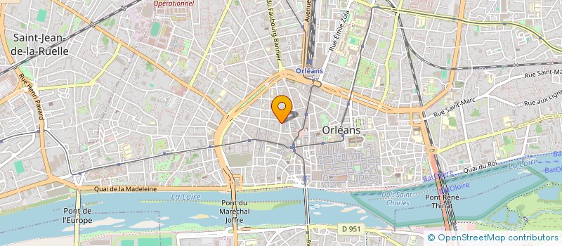 localisation de l'entreprise SCI RAKOTOSON à ORLEANS