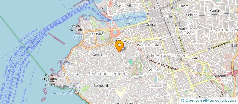 localisation de l'entreprise SCI RAL 9007 à MARSEILLE