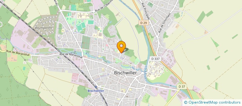 localisation de l'entreprise SCI RALAC  BISCHWILLER