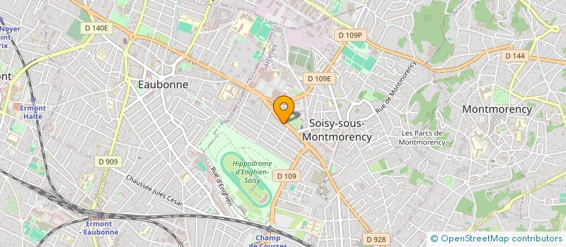 localisation de l'entreprise SCI RALB à SOISY-SOUS-MONTMORENCY