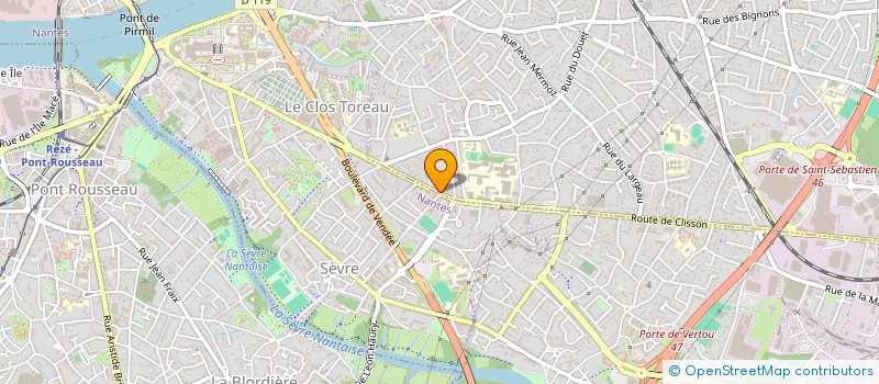 localisation de l'entreprise SCI RALEVY à SAINT-SEBASTIEN-SUR-LOIRE