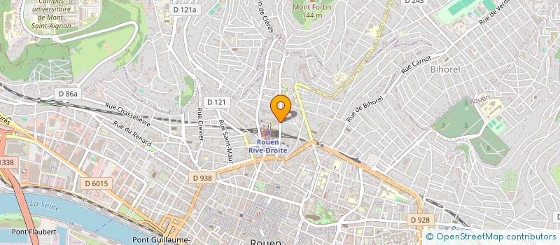 localisation de l'entreprise SCI RALEX à ROUEN