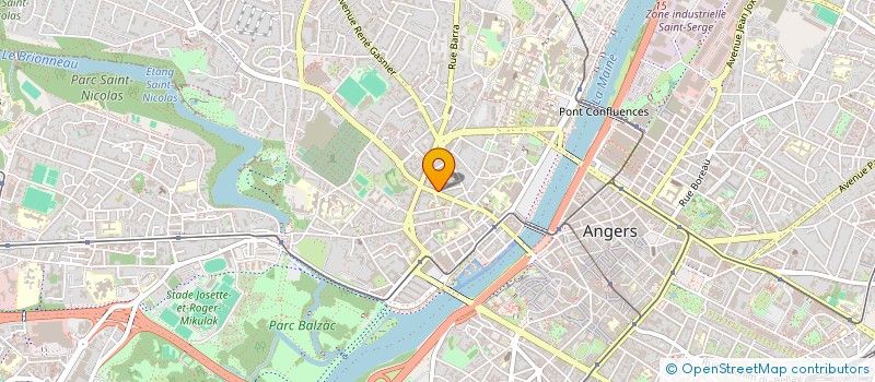 localisation de l'entreprise SCI RALIBELLE à ANGERS