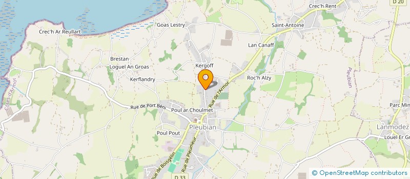 localisation de l'entreprise SCI RALPH  PLEUBIAN