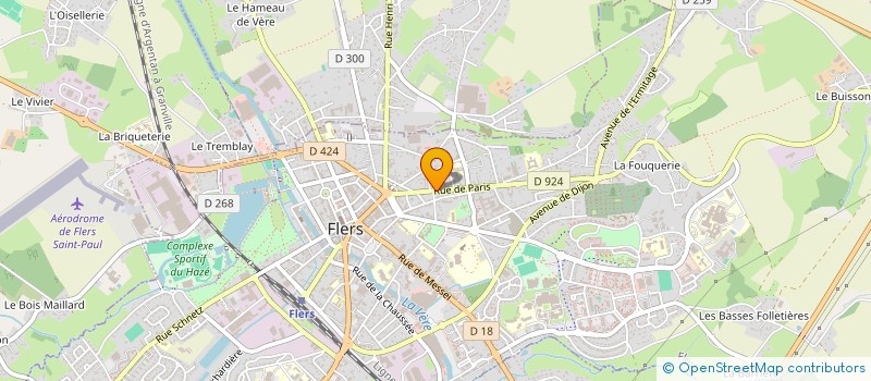 localisation de l'entreprise SCI RALU GAULTIER à FLERS