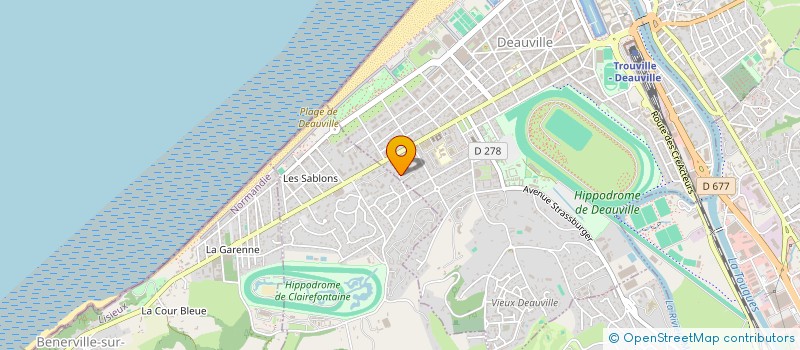 localisation de l'entreprise SCI RAM SEVIGNE à DEAUVILLE
