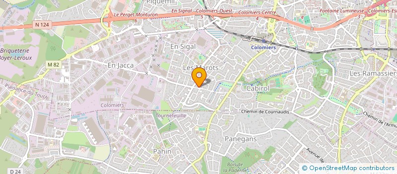 localisation de l'entreprise SCI RAMA à COLOMIERS