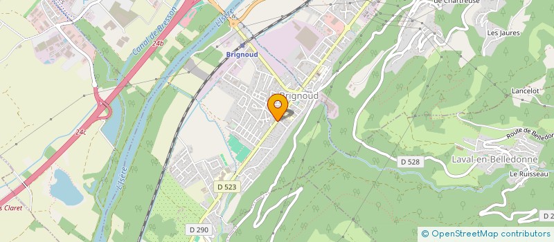 localisation de l'entreprise SCI RAMA  VILLARD-BONNOT