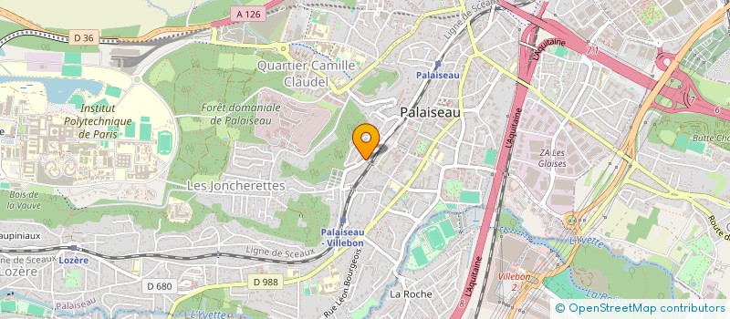 localisation de l'entreprise SCI RAMABRANDO à PALAISEAU
