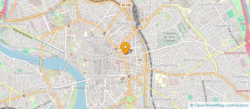 localisation de l'entreprise SCI RAMADE à TOULOUSE