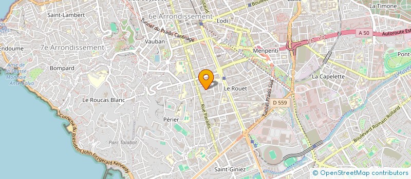 localisation de l'entreprise SCI RAMALI à MARSEILLE