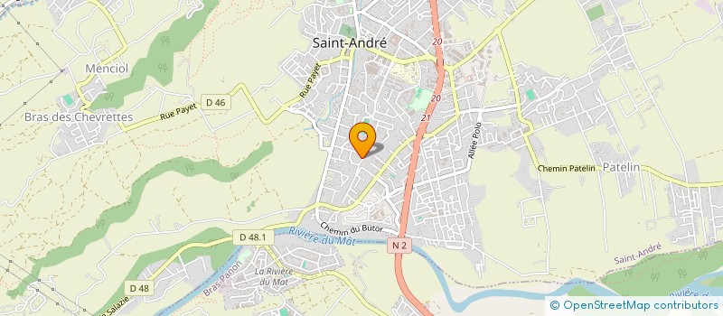 localisation de l'entreprise SCI RAMALLINGOM à SAINT-ANDRE