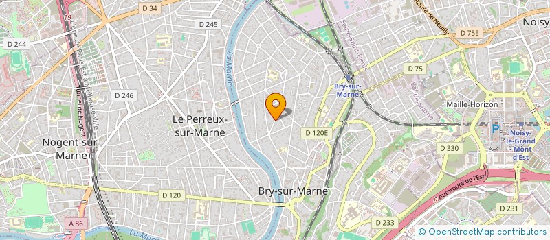 localisation de l'entreprise SCI RAMANI  BRY-SUR-MARNE