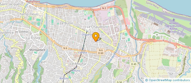 localisation de l'entreprise SCI RAMASSAMY à SAINT-DENIS