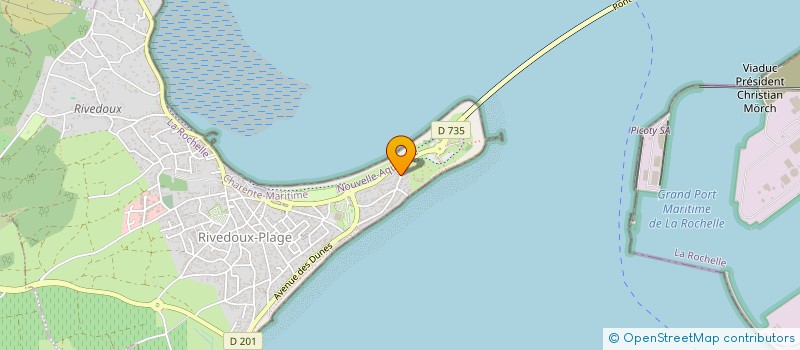 localisation de l'entreprise SCI RAMBAUD  RIVEDOUX-PLAGE