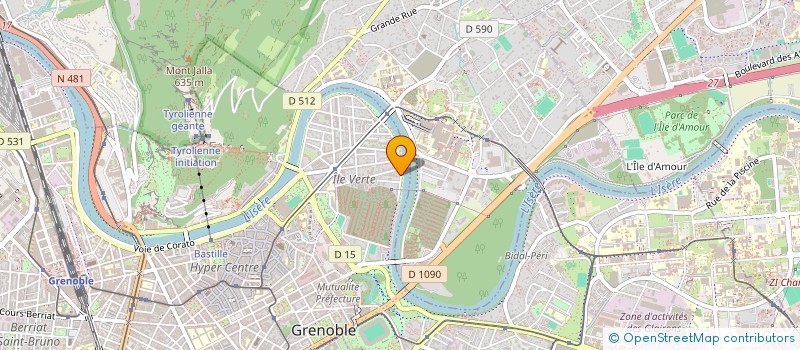 localisation de l'entreprise SCI RAMBAUD I  GRENOBLE