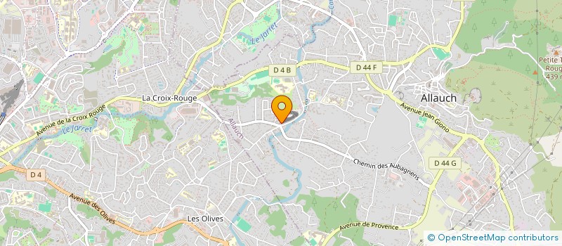 localisation de l'entreprise SCI RAMBERT  ALLAUCH