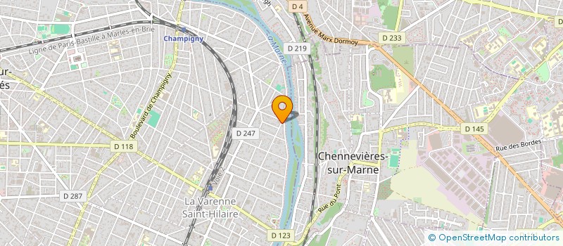 localisation de l'entreprise SCI RAMDAM à SAINT-MAUR-DES-FOSSES