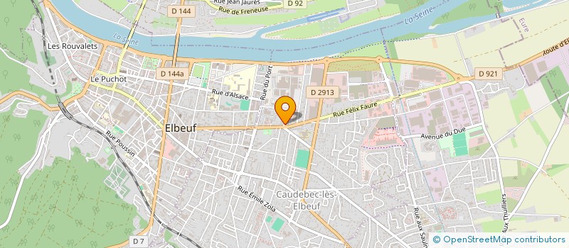 localisation de l'entreprise SCI RAMDANI INVEST  CAUDEBEC-LES-ELBEUF